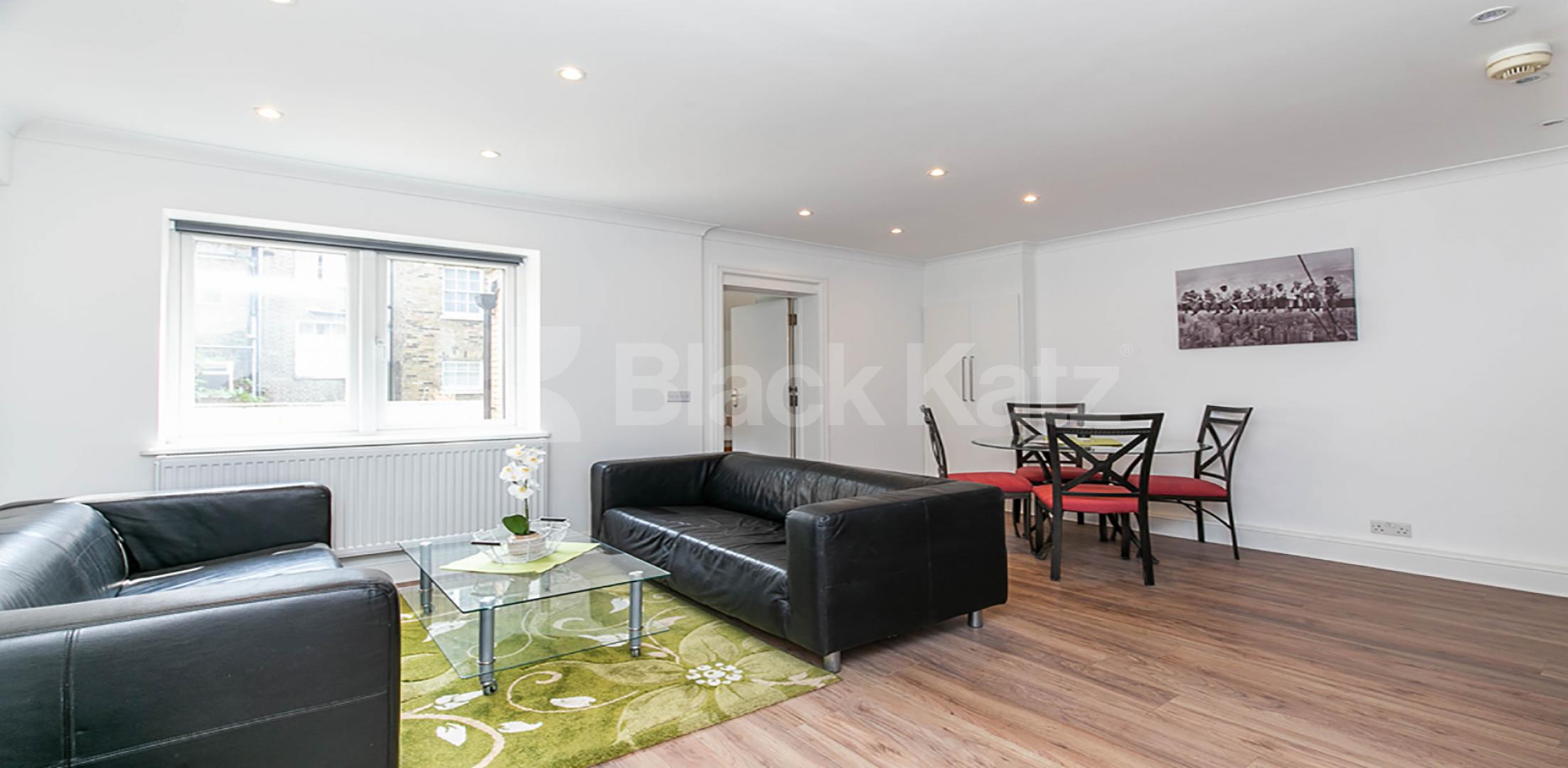 			ZONE 1 MINS TO TUBE!, 2 Bedroom, 1 bath, 1 reception Flat			 Wicklow Street, KINGS CROSS